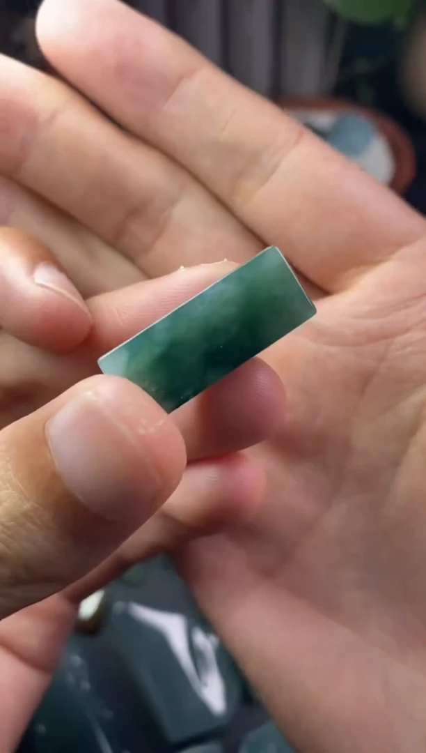 定制翡翠未镶嵌翡翠片料定制未镶嵌6.2-17