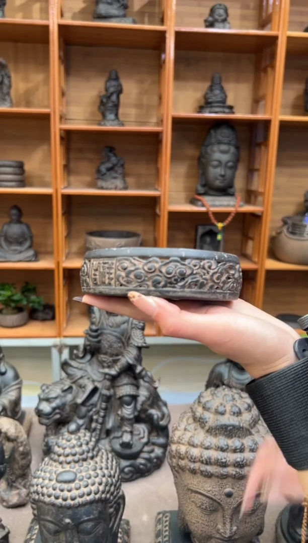 陶土【火山泥】吉祥底座