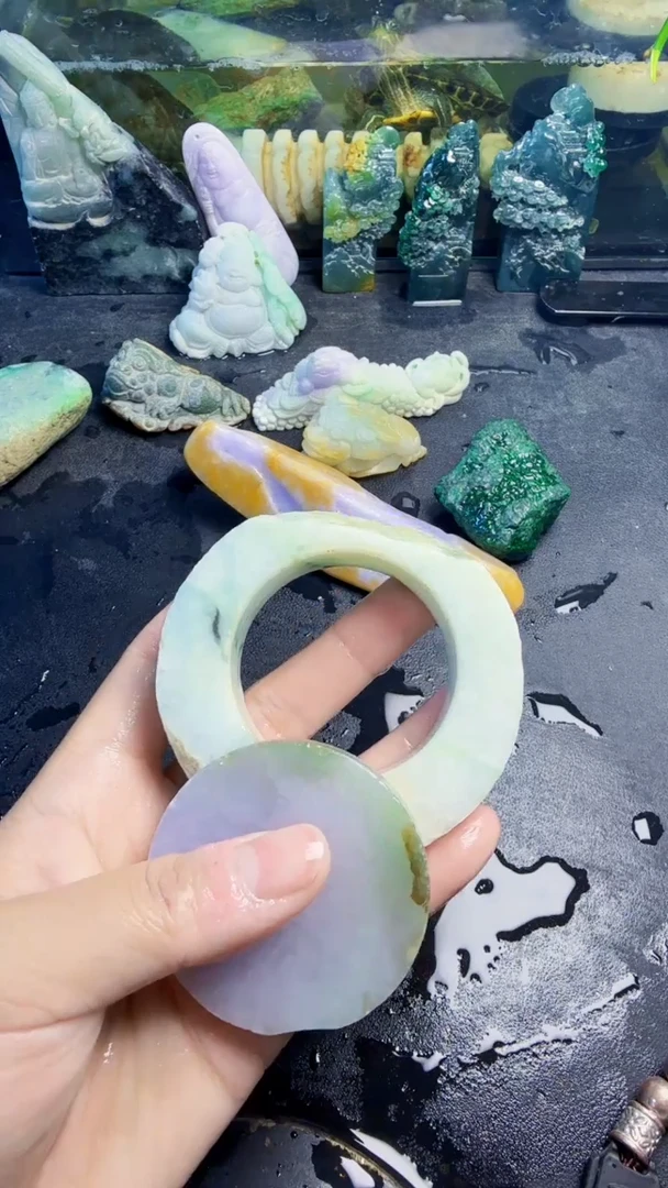 颈饰未镶嵌翡翠寻****爱天然翡翠094