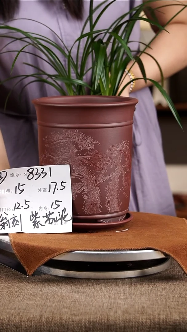 紫砂花盆紫砂花盆8331+z
