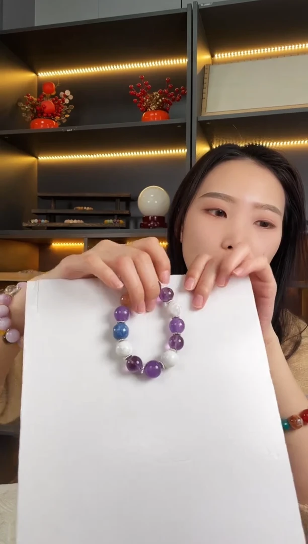 未镶嵌手链水晶紫水晶手串