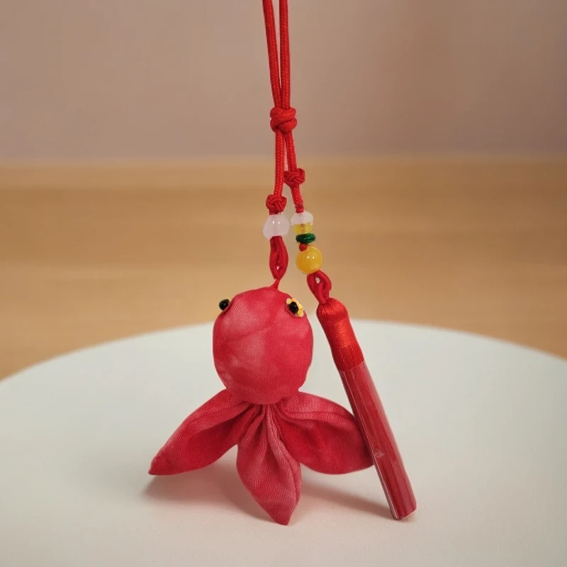 庆阳香包扎染锦鲤金鱼挂件端午节国风服饰挂饰香包非遗香囊