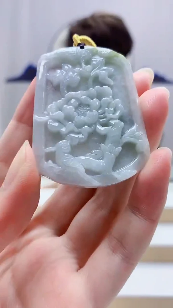 颈饰未镶嵌翡翠5159zm-JJ挂件5