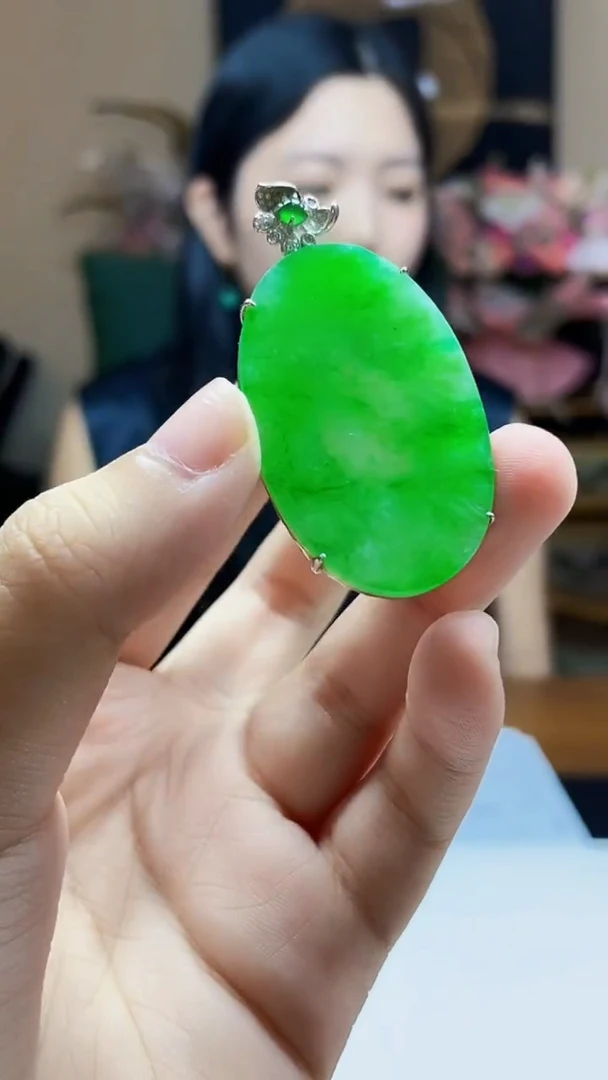 未镶嵌定制翡翠吊坠293