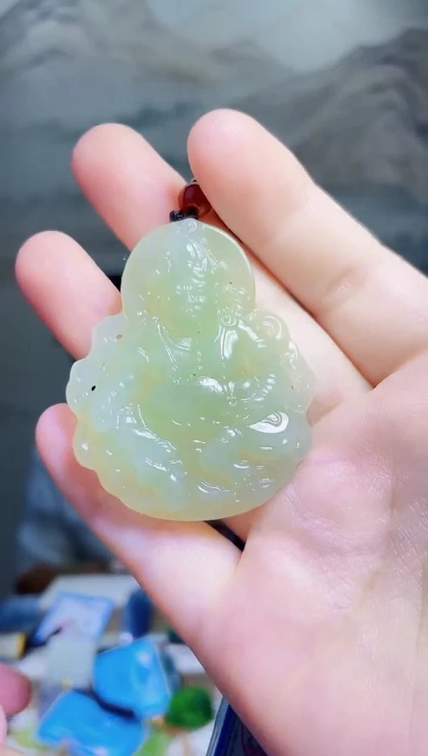颈饰未镶嵌和田玉1