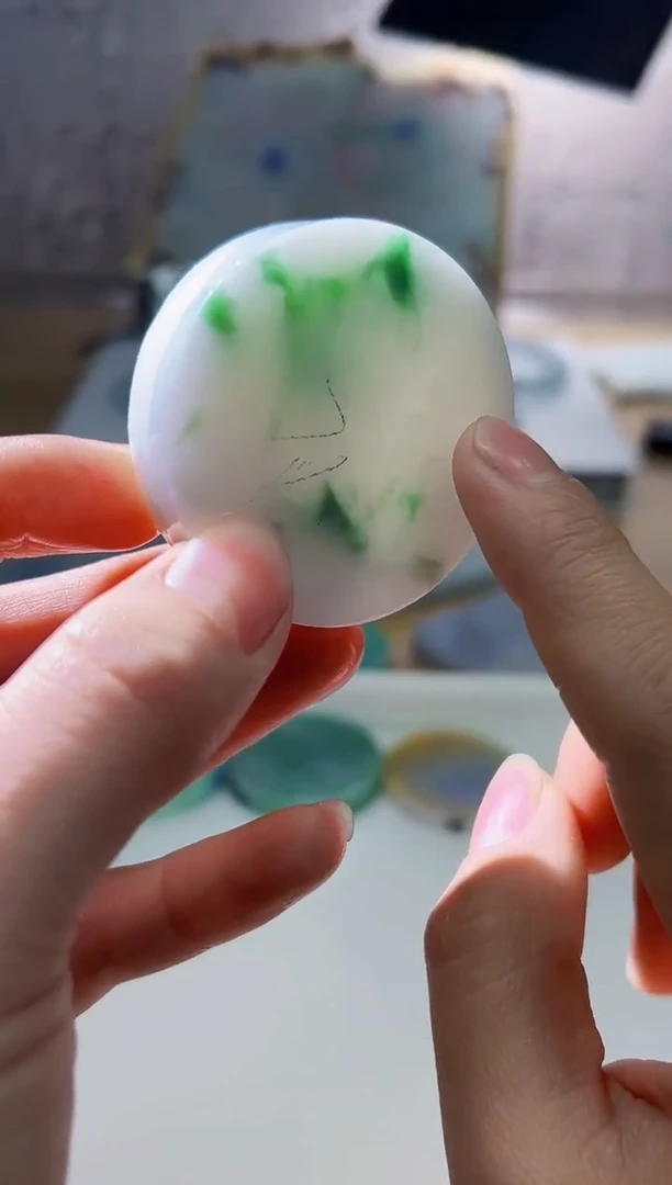 裸石翡翠天然翡翠A货玉 南 639