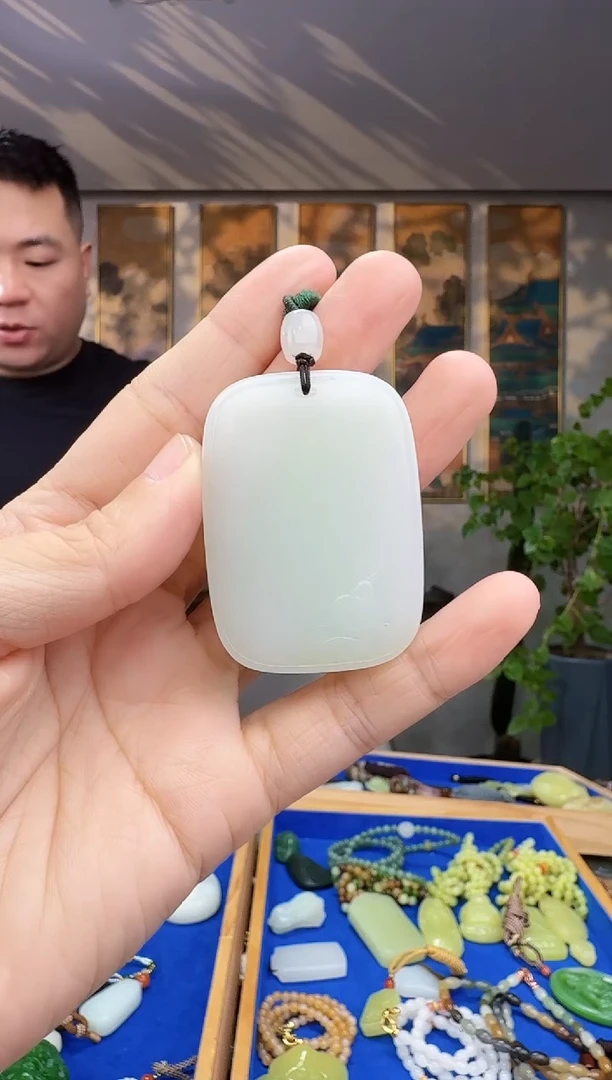未镶嵌和田玉挂件拍一发一