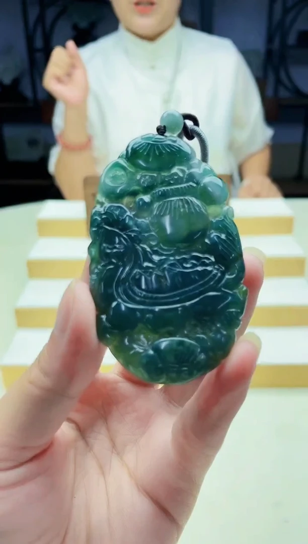 颈饰未镶嵌翡翠09150047