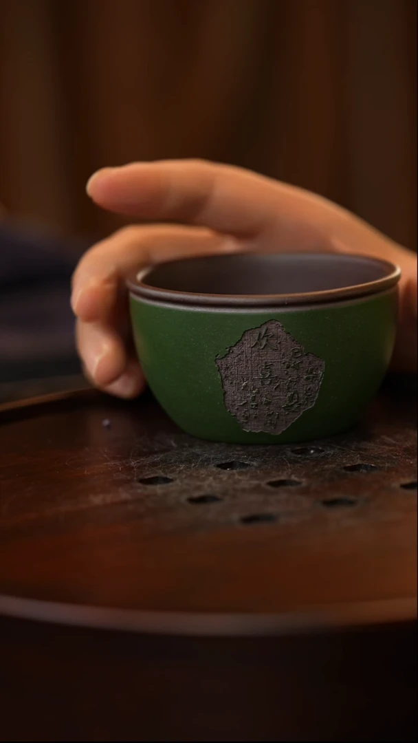 茶壶紫砂欢喜杯