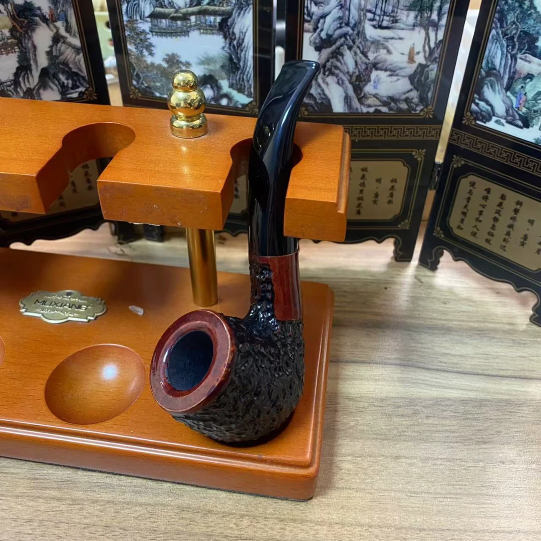 213纯手工石楠木烟斗