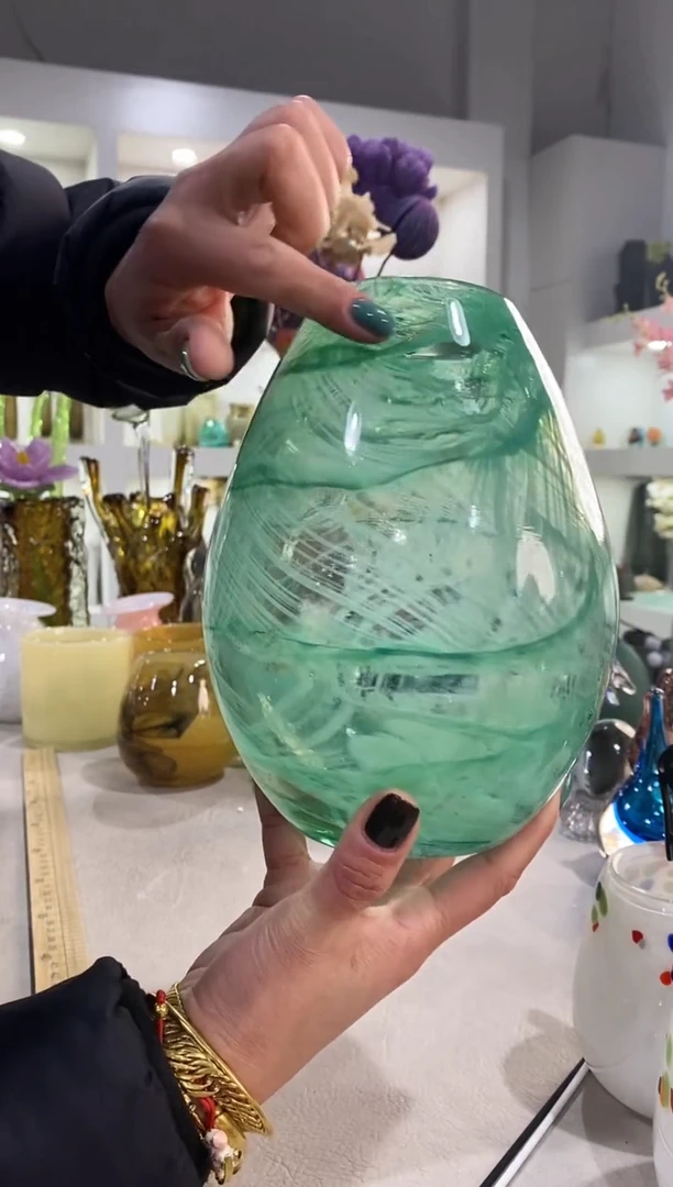 慕忆家手作琉璃花瓶