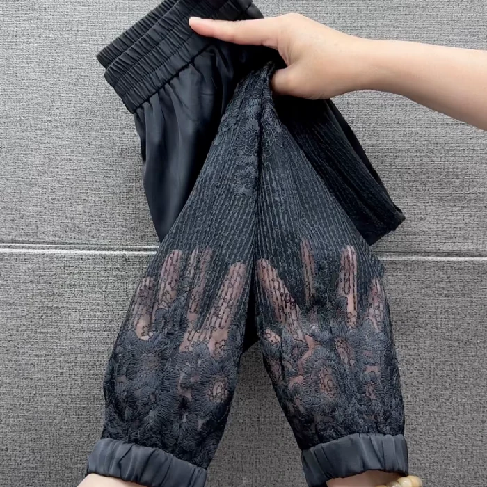 9927#水晶段凉凉裤