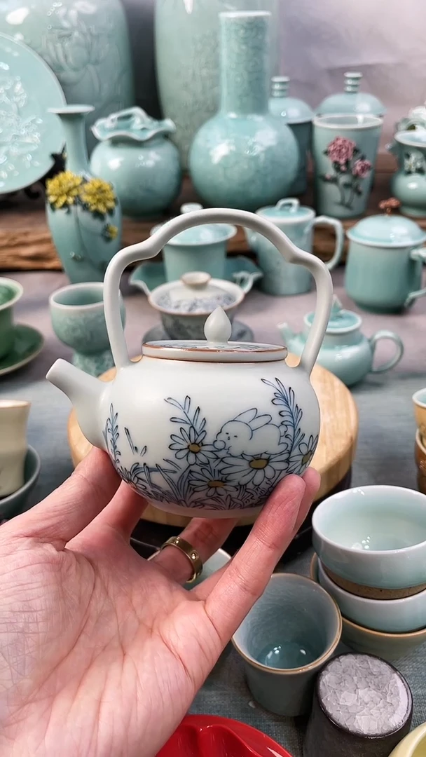 【闪购商品】特价 微瑕 慧仙青瓷