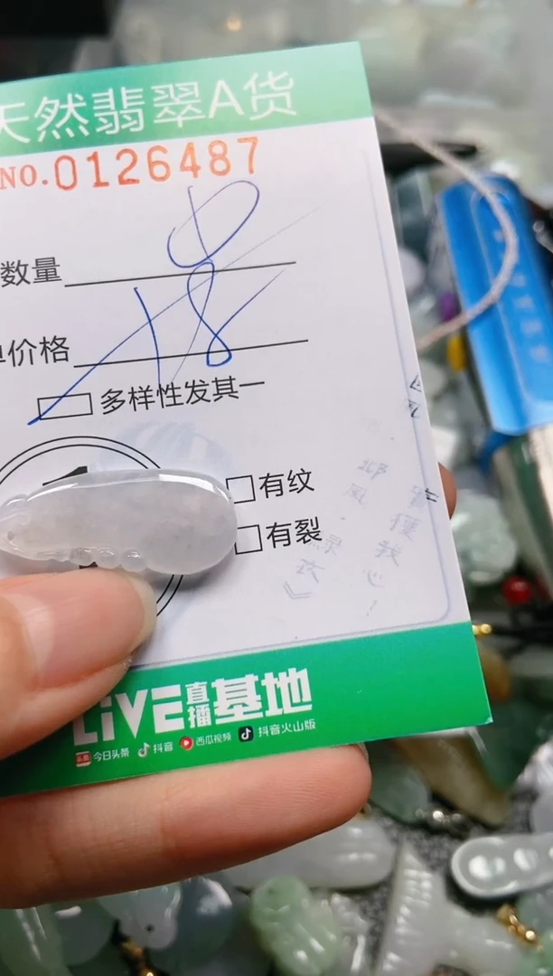 翡翠未镶嵌颈饰闪购0126487多样性发其一