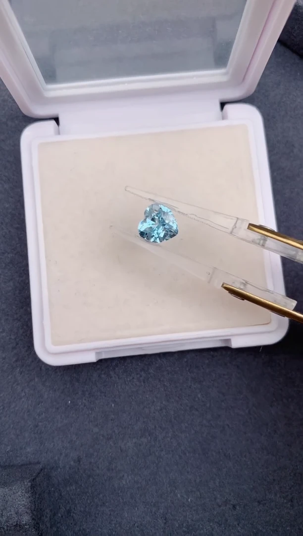 海蓝宝石裸石1.6ct海蓝宝