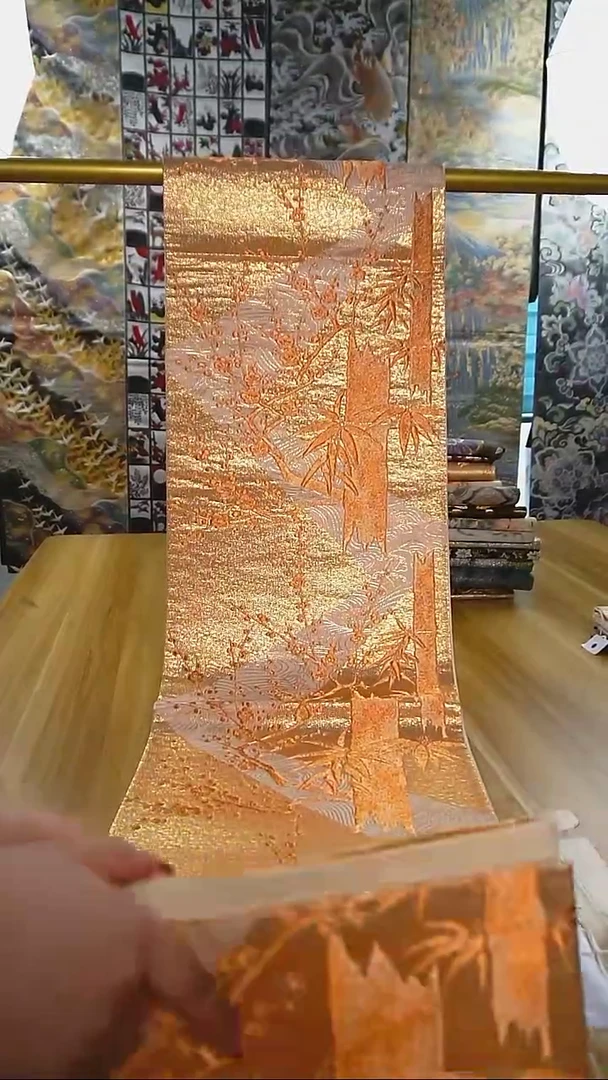 【闪购商品】织绣织锦52织金竹子