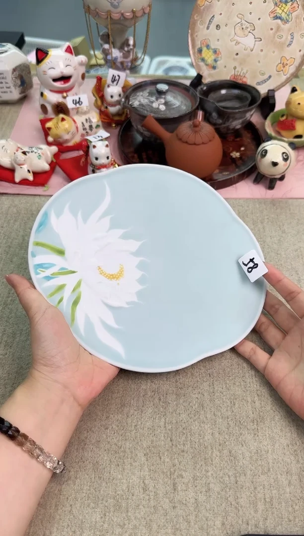瓷片辰辰的瓷器好看到爆