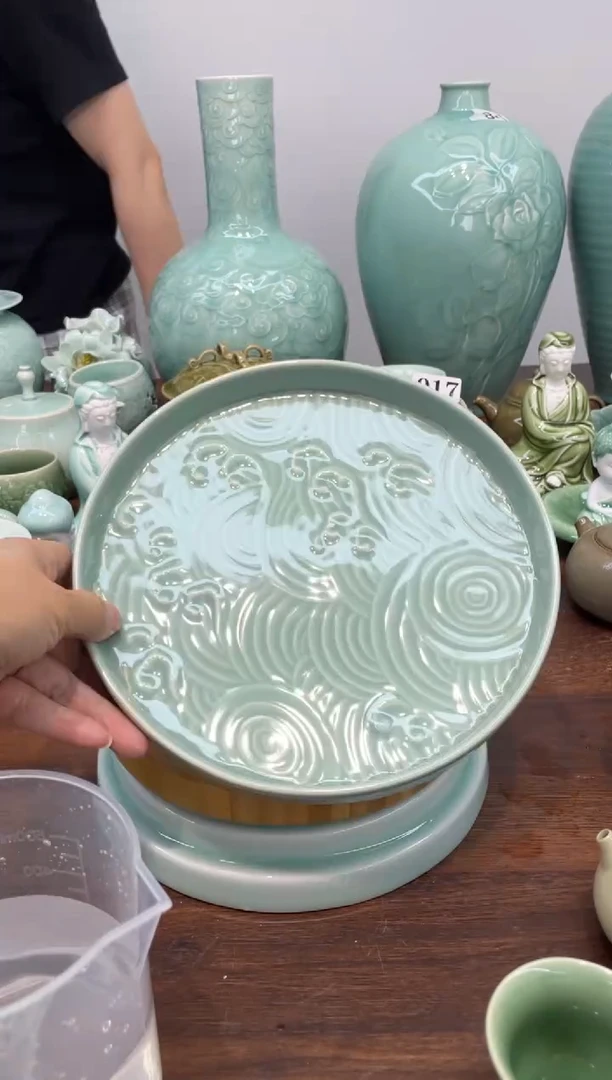 瑕疵处理不退不换青瓷 慧语瓷坊