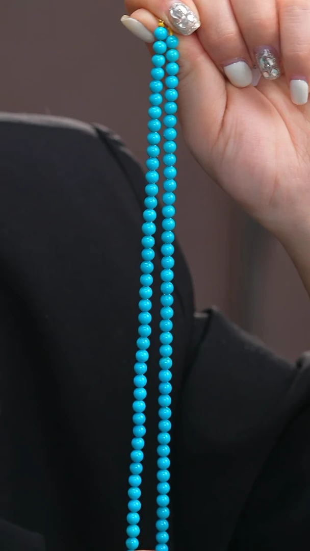 未镶嵌绿松石颈饰多样性发货一条5mm+