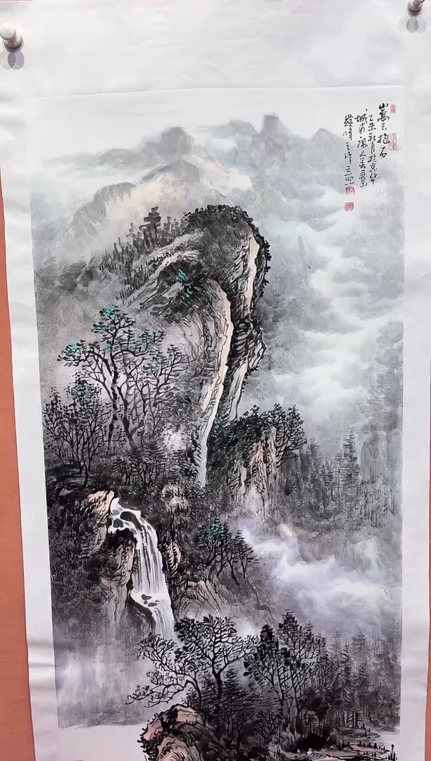 国画师立照老师国画作品
