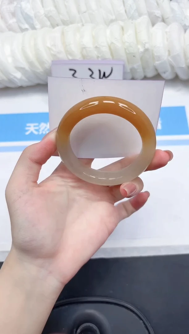 未镶嵌手镯石英质玉110-61-送女友