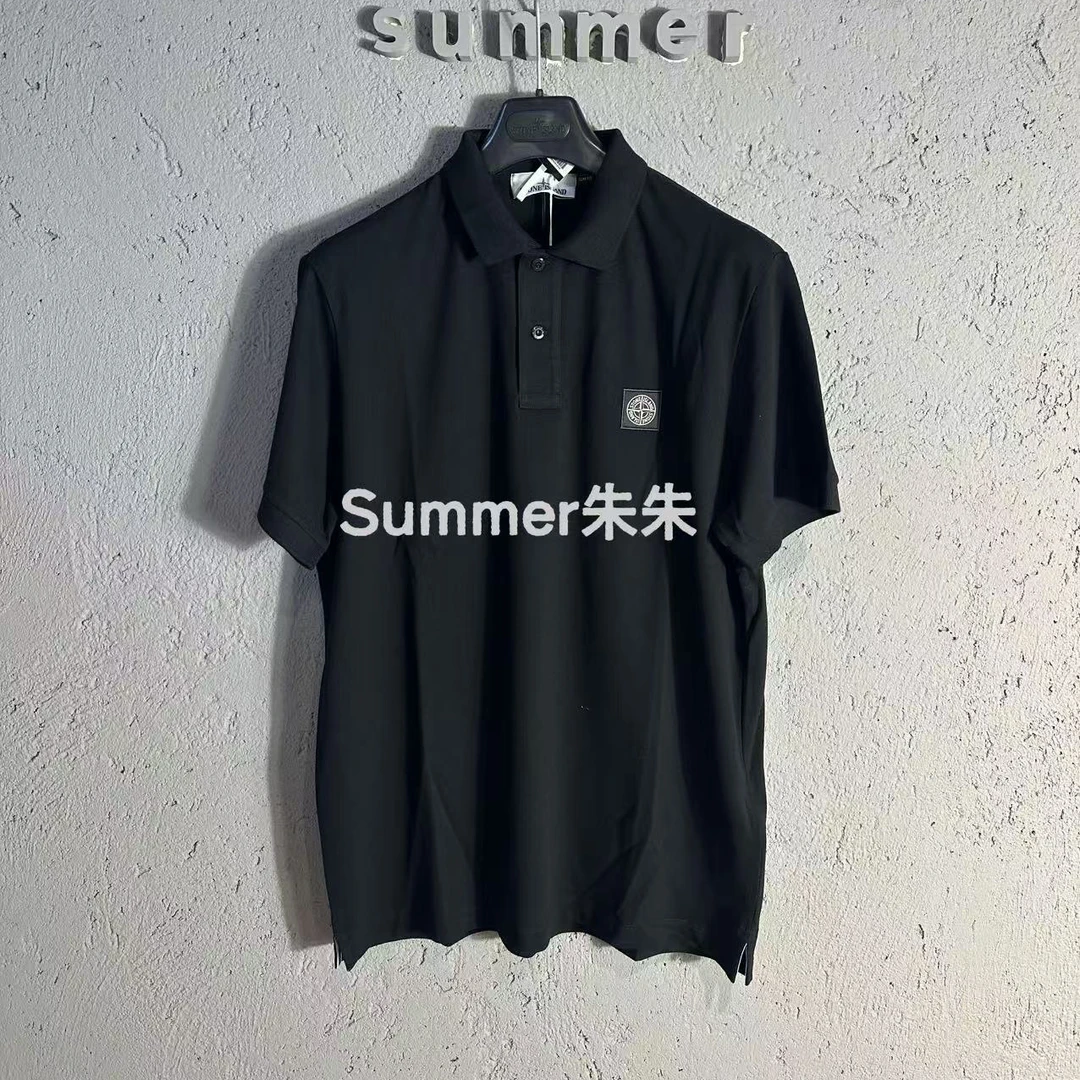 全新未使用stone island石头岛25春夏 短袖Polo衫 棉质