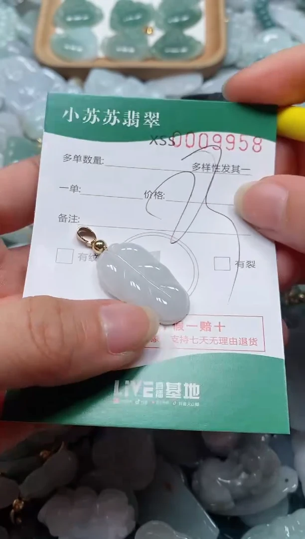 【闪购商品】翡翠颈饰未镶嵌闪购商品0009958