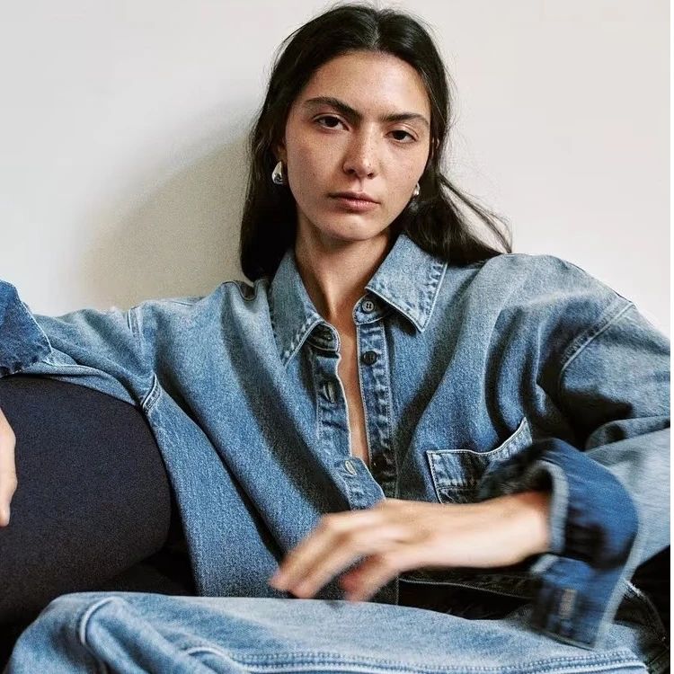 TISUO/绨索轻奢牛仔外套极简时尚孤品集合 0119-A-1