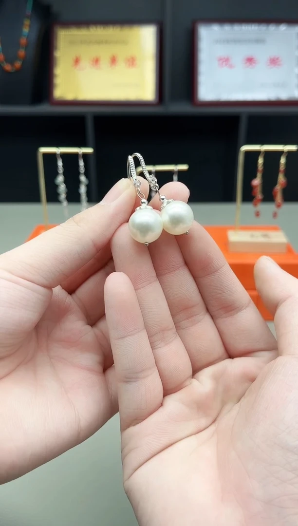 耳饰拼合珍珠（马贝珠）未镶嵌239