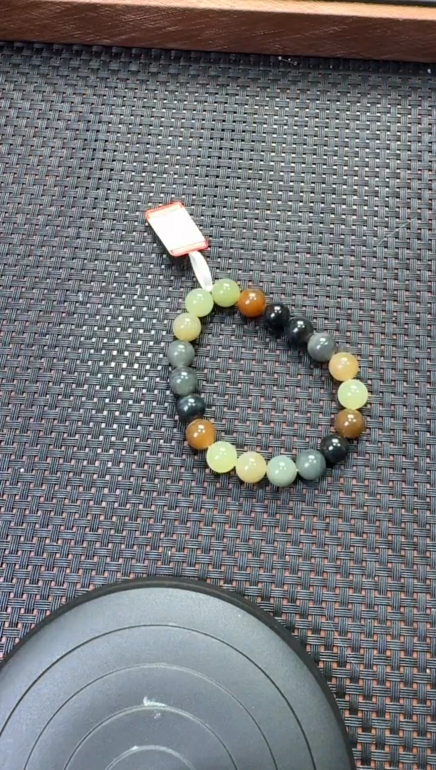 未镶嵌手串和田玉和田玉多宝卡10手串