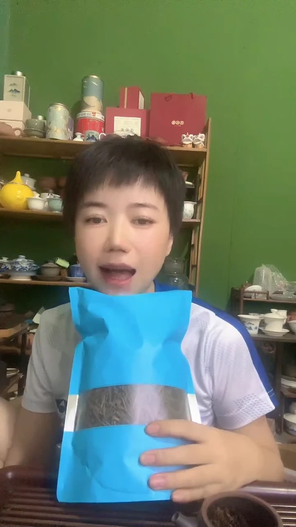 彩选单品04年六堡茶茶梗200g