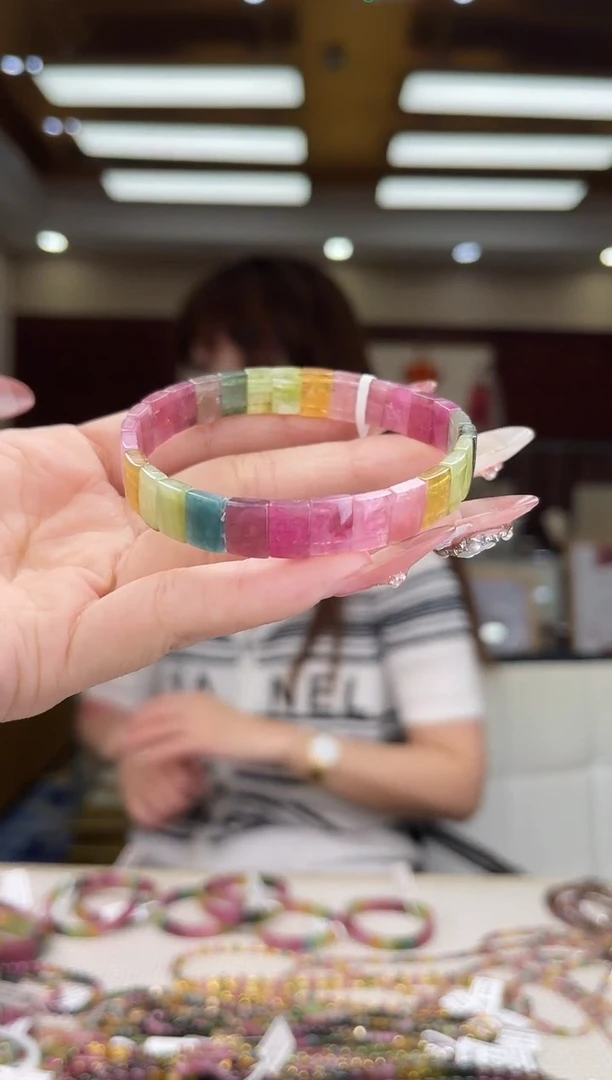 /未镶嵌碧玺手排多样性发货