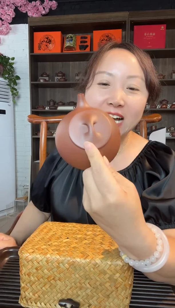 紫砂茶宠荆州石瓢壶容量150cc