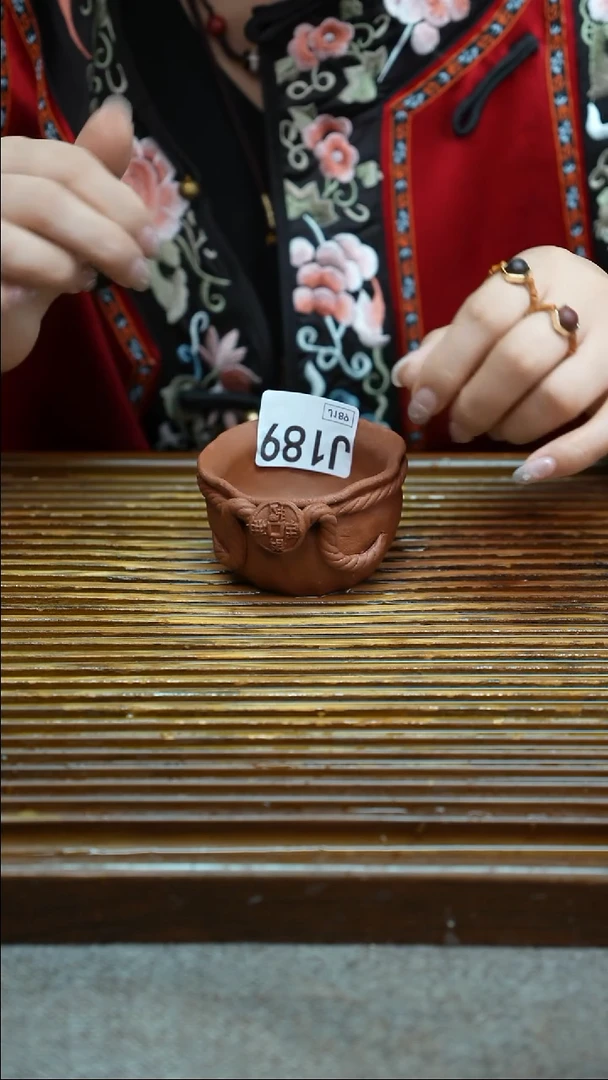 粗陶手工手做茶具