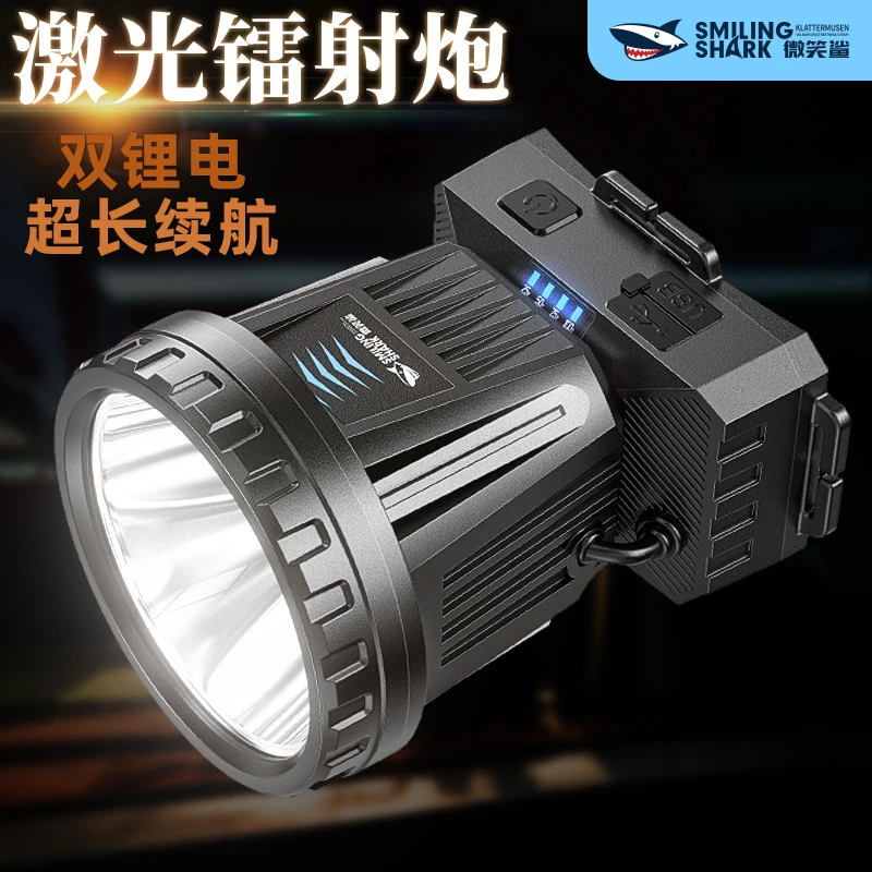 LED强光头灯超亮可充电头戴式手电筒夜钓鱼家用工作矿灯野外远射