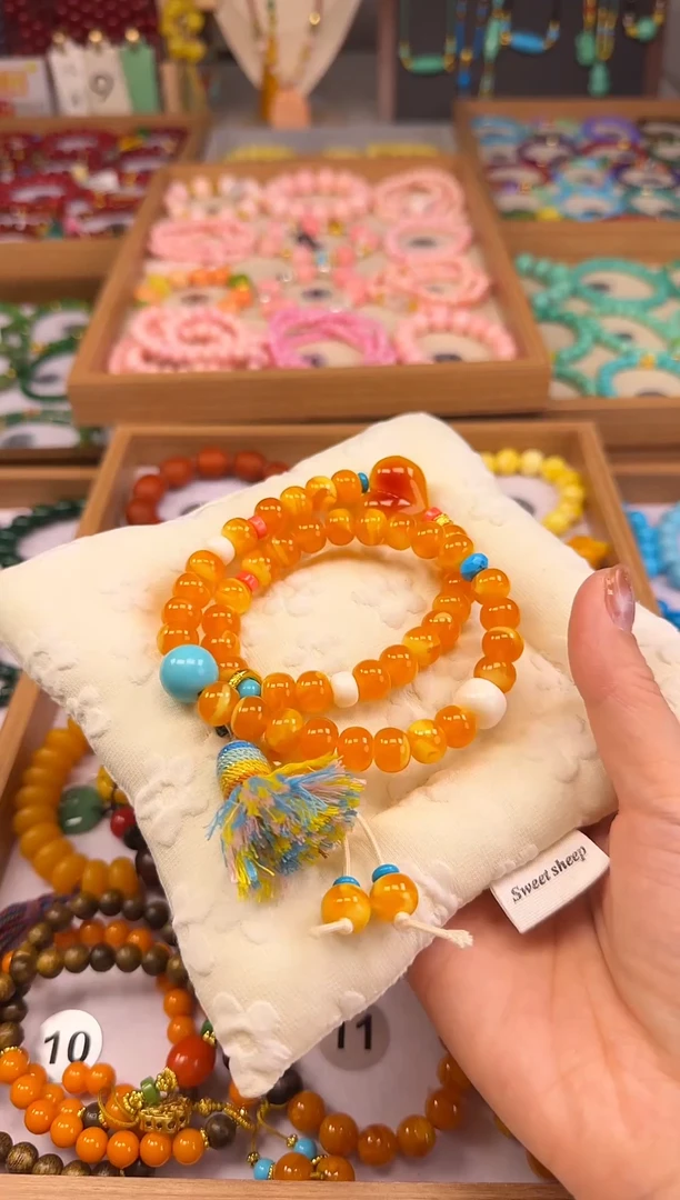 大漆工艺品手串/手链汀禾珍品——47