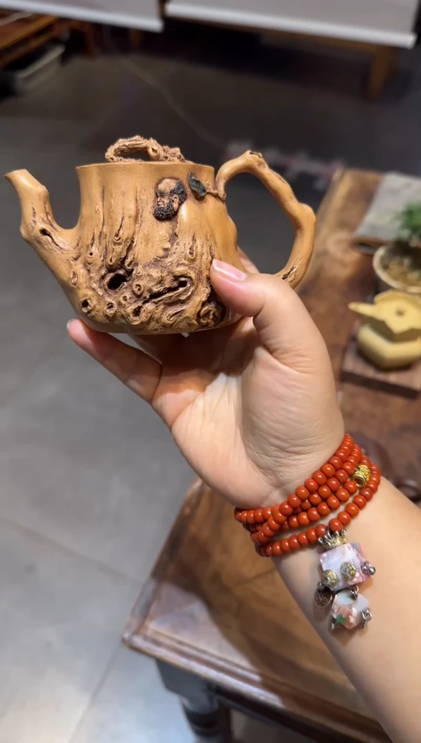 茶壶紫砂A***n达摩 黄金段