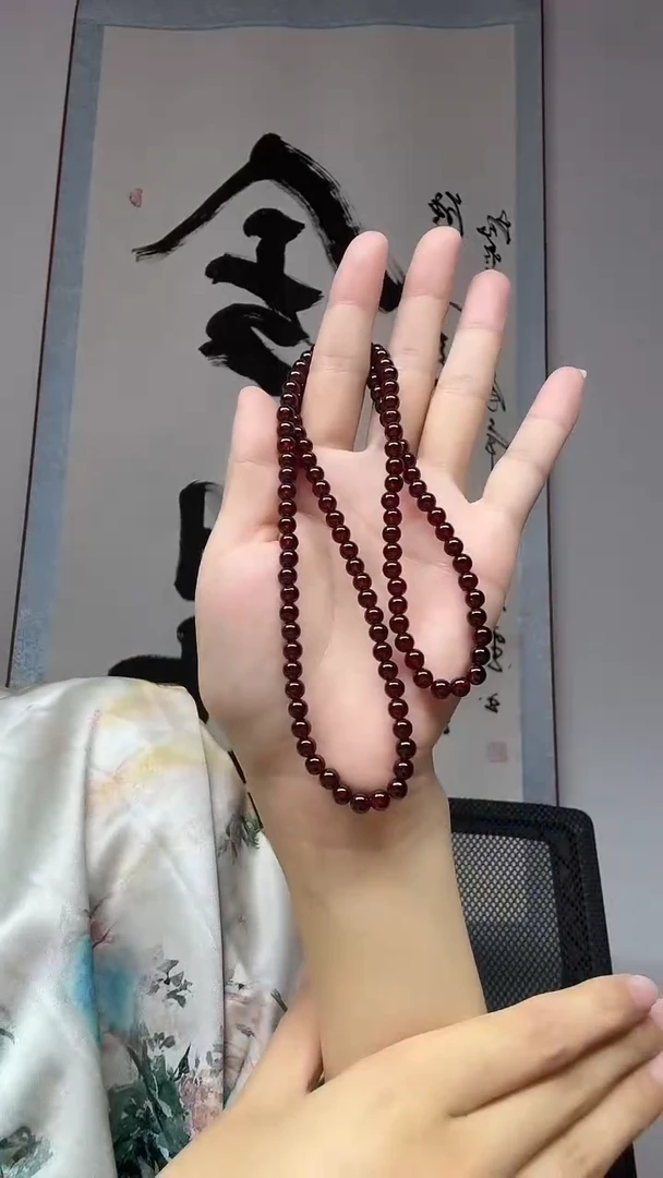 项链未镶嵌石榴石卡5