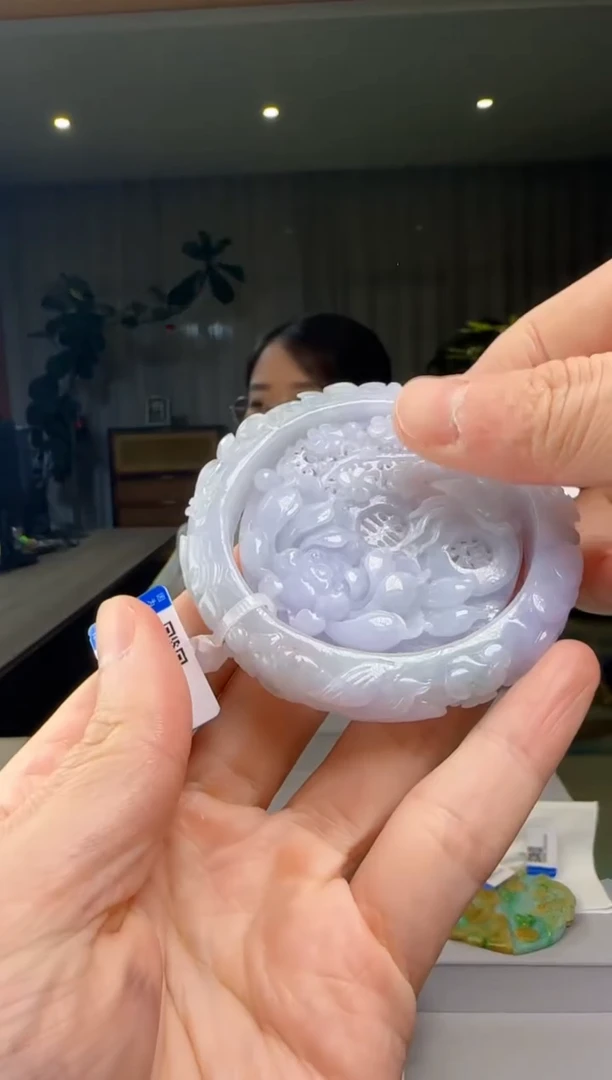 翡翠摆件未镶嵌DY@@960Q7J04464