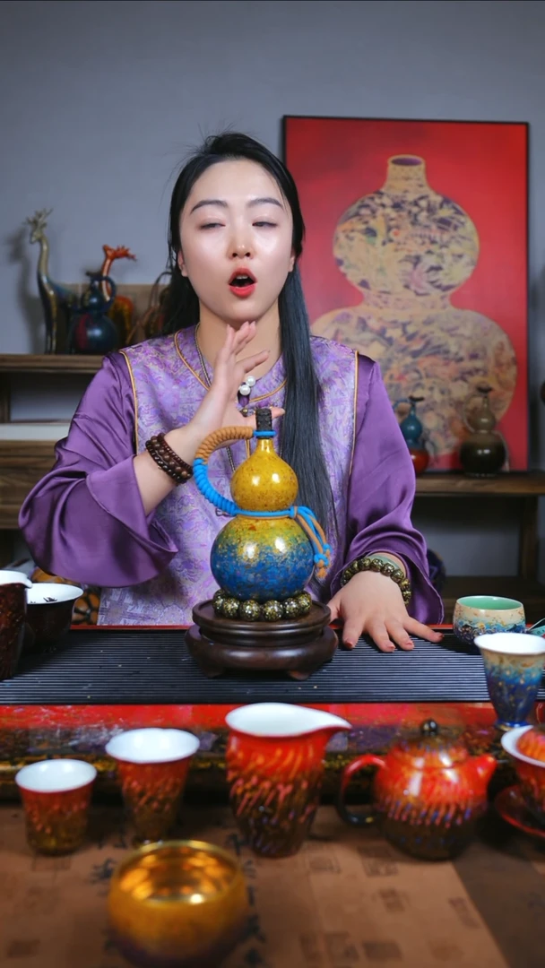 【闪购商品】JM088过年礼臻选大漆酒葫芦