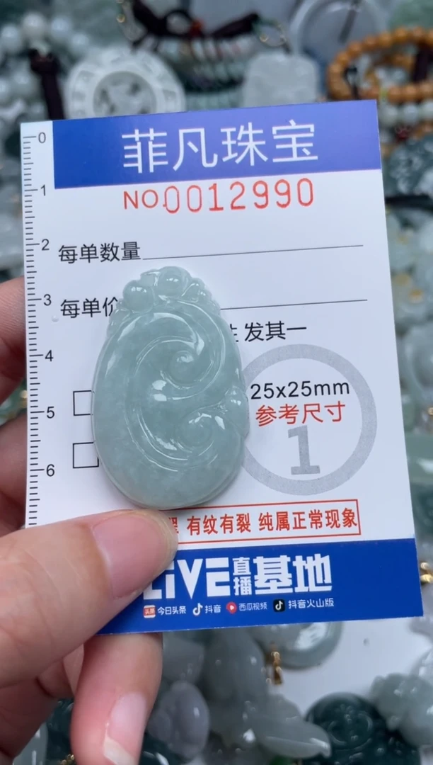 颈饰未镶嵌翡翠12990