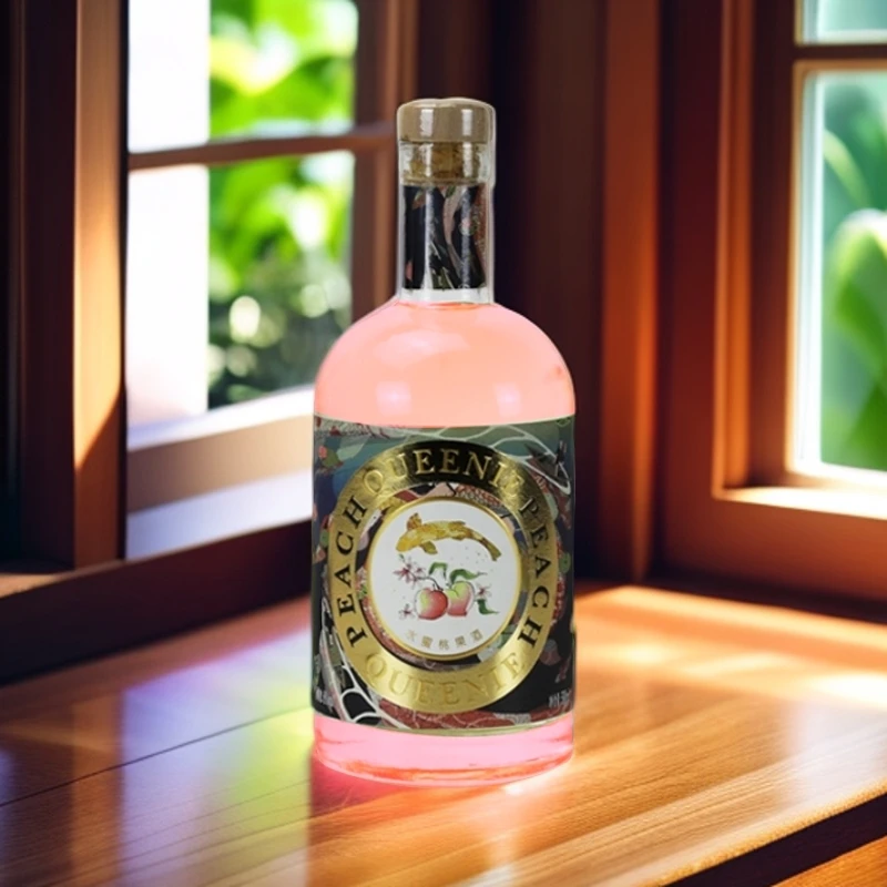 贵妮 水蜜桃果酒8%vol 500ml单支无礼盒