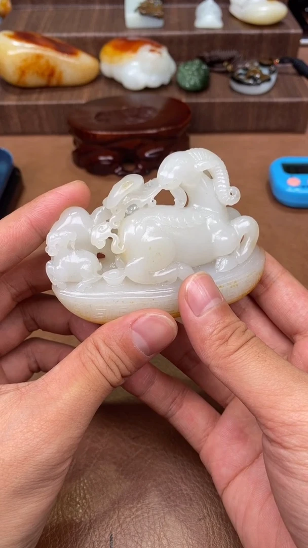 未镶嵌和田玉把件善****.1