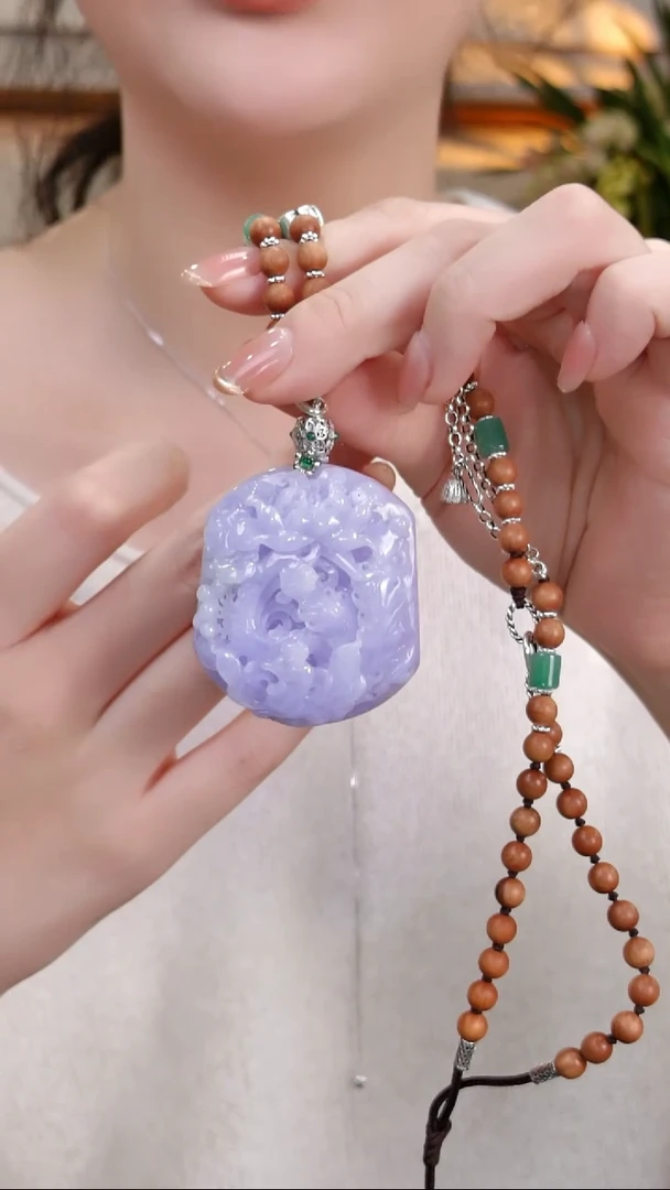 颈饰未镶嵌翡翠国风