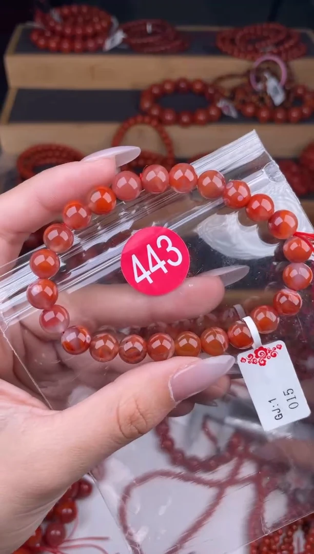 【闪购商品】南红玛瑙珠宝奇石未镶嵌443-8+