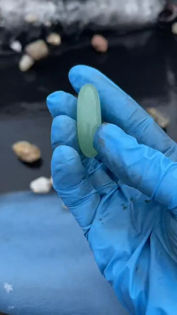 颈饰未镶嵌和田玉（糖玉）004