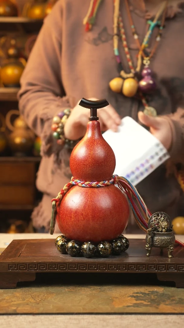 280大漆一物一拍记葫堂出品【不带手串】