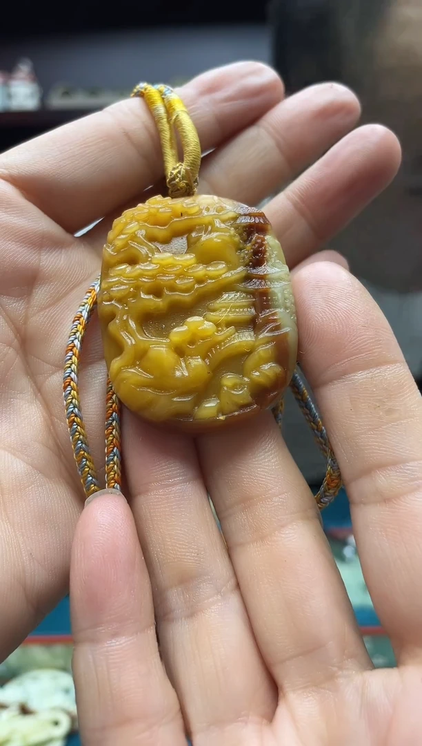 未镶嵌岫玉吊坠多样性发*货拍一发一