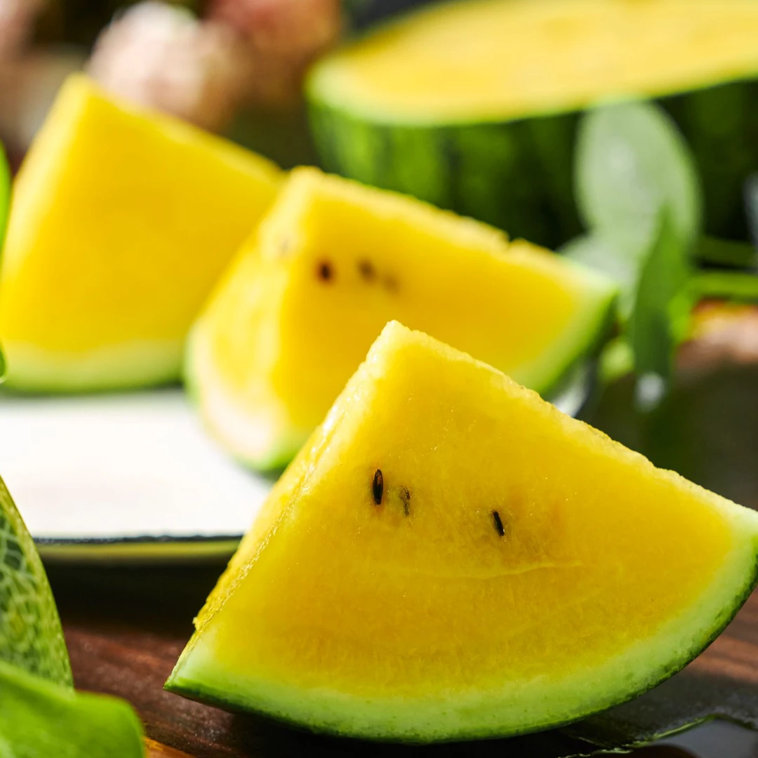 【中通包邮】特小凤西瓜黄瓤水果脆甜新鲜冰淇淋口感 薄皮多汁