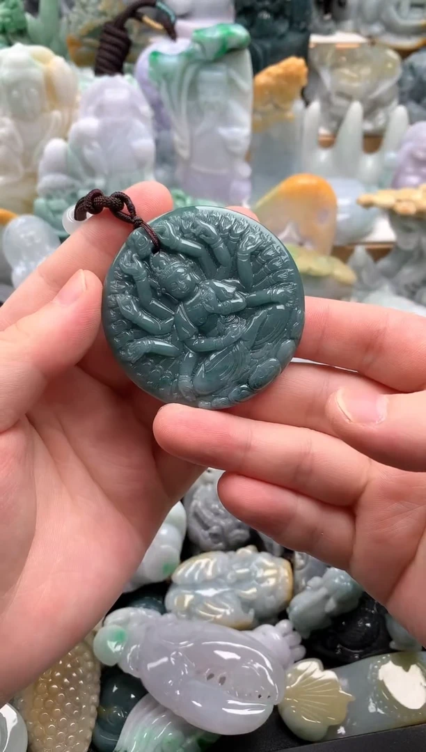 吊坠(不含链)未镶嵌翡翠1